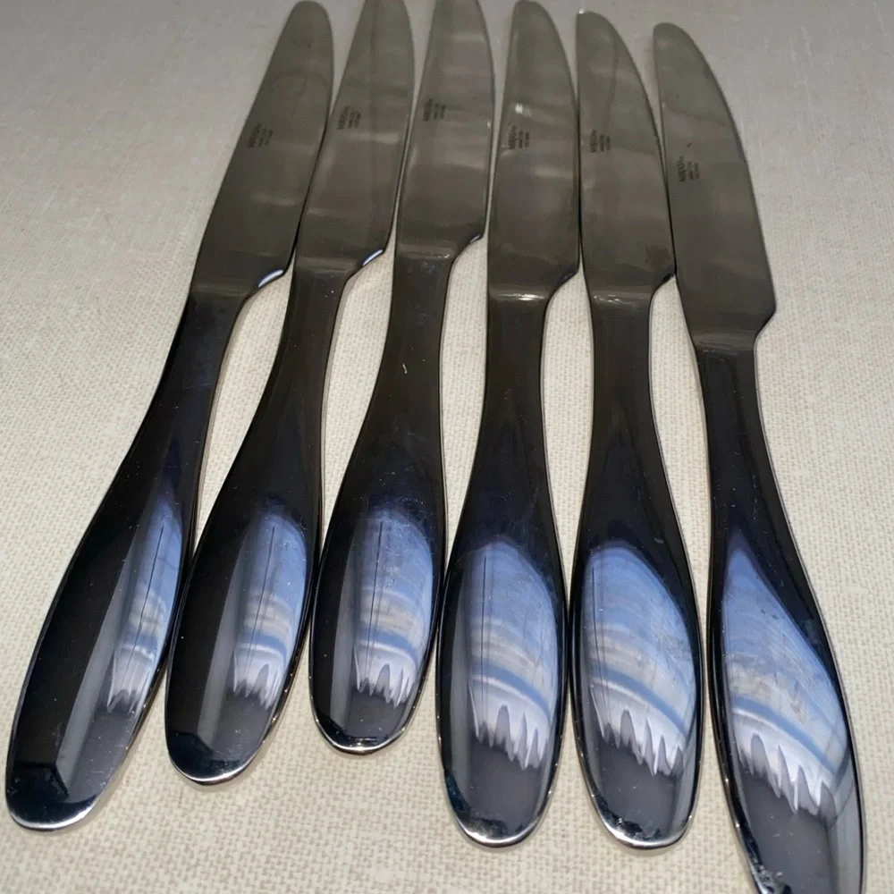 Mikasa HAMILTON  Stainless Steel Flatware Knives Set‎ Of 6